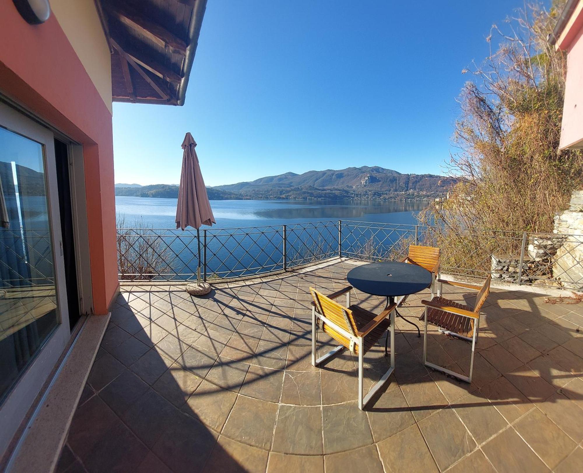 Casa Sul Lago Orta Orta San Giulio Luaran gambar