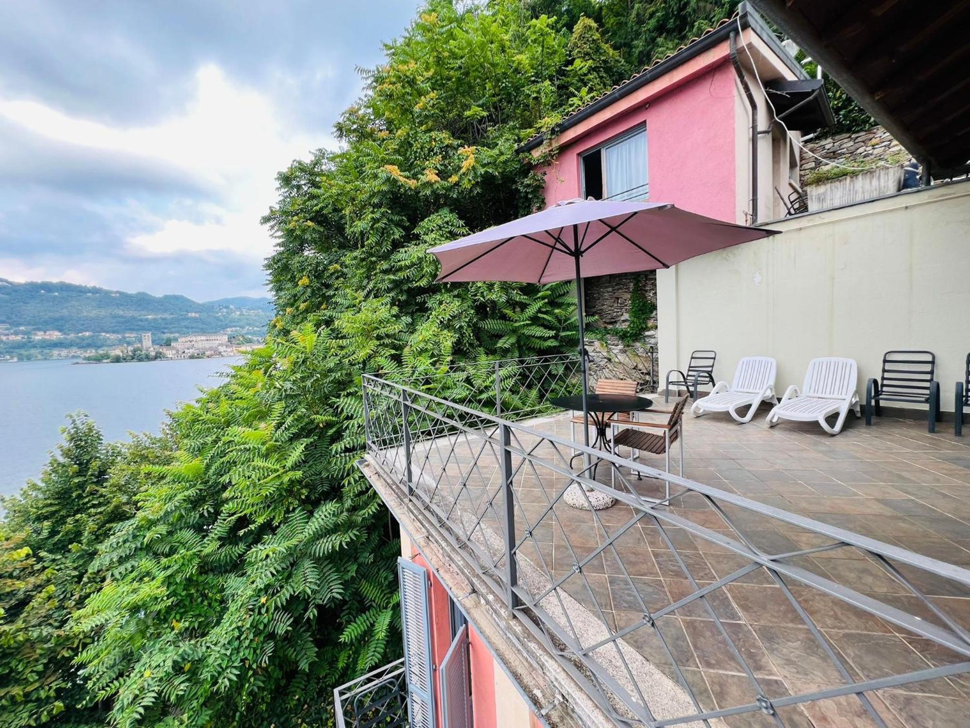 Casa Sul Lago Orta Orta San Giulio Luaran gambar