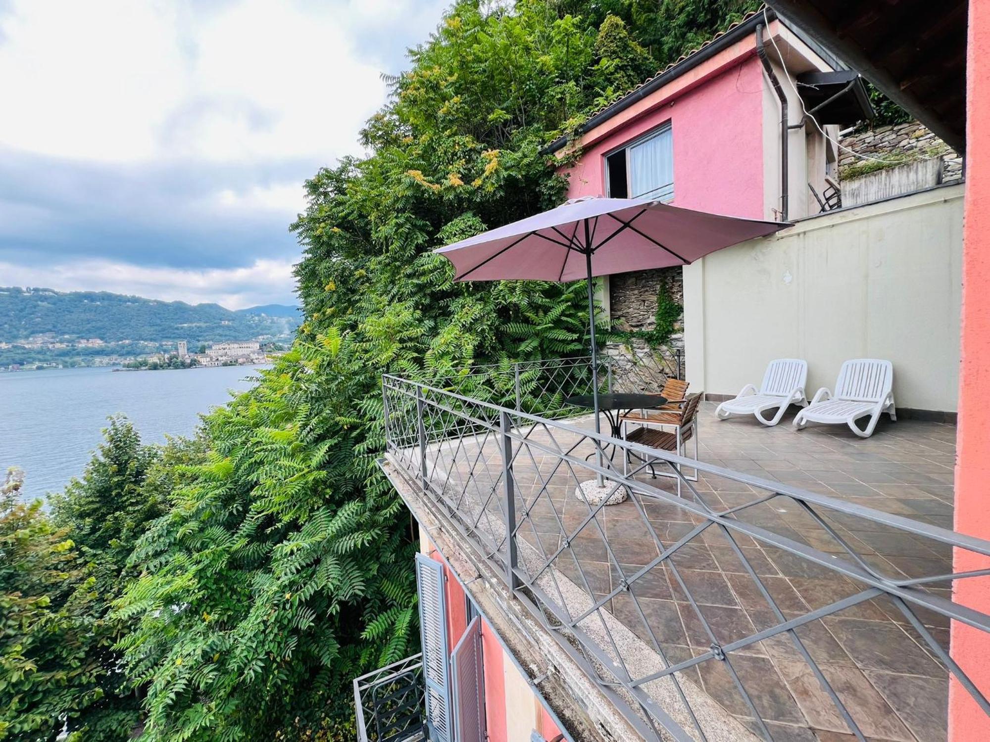 Casa Sul Lago Orta Orta San Giulio Luaran gambar