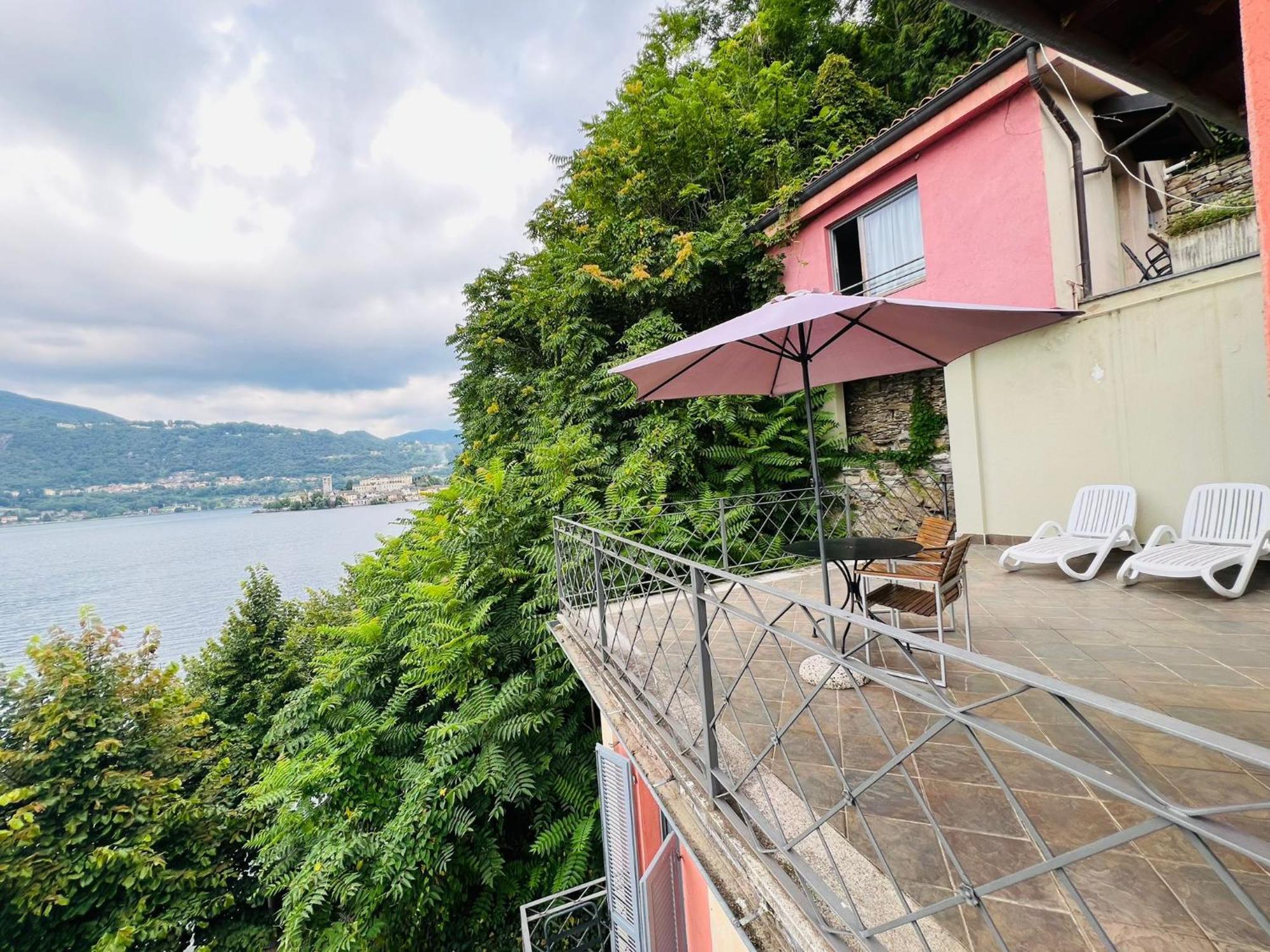 Casa Sul Lago Orta Orta San Giulio Luaran gambar